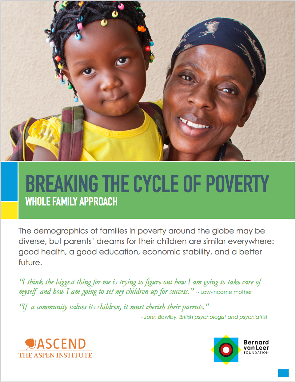 Breaking The Cycle Of Poverty Whole Family Approach Ascend At The
