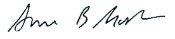 Anne signature