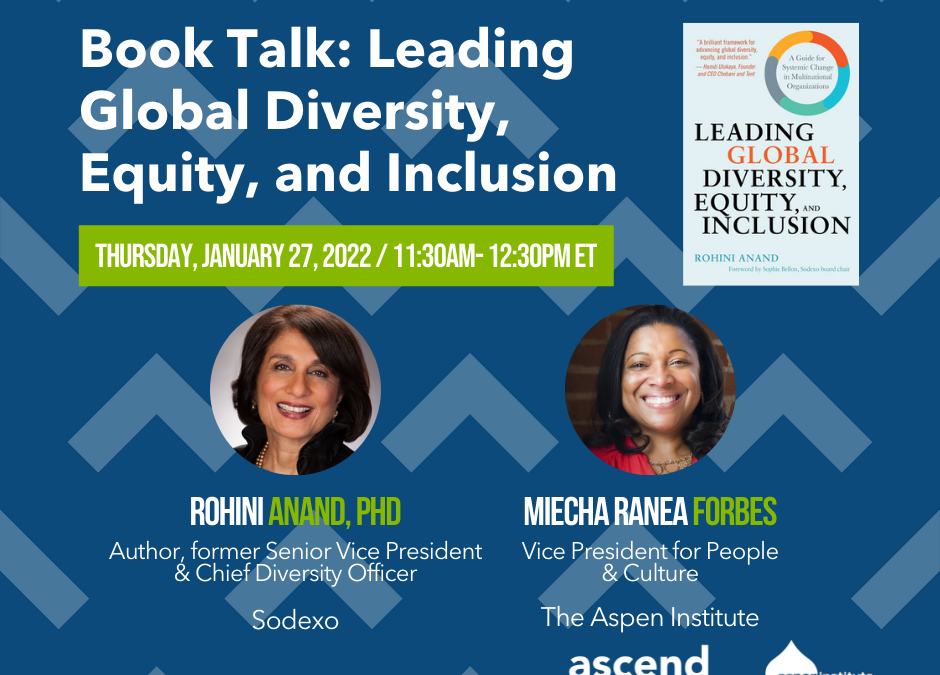 Rohini Anand Book Talk: Leading Global Diversity Equity and Inclusion